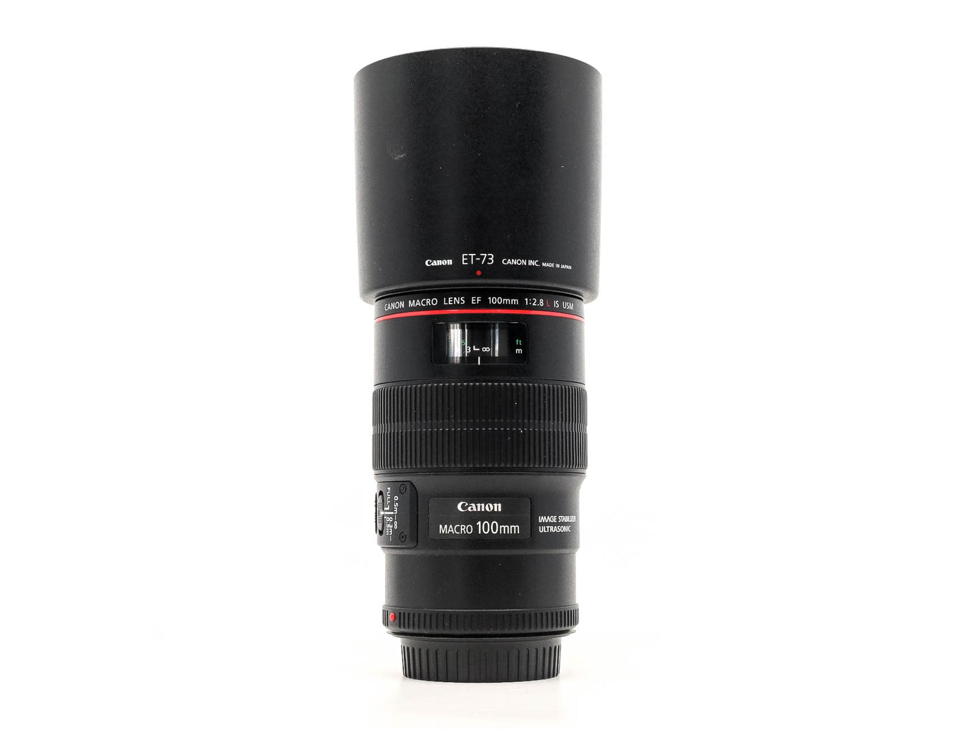 Canon EF 100mm f/2.8 L Macro IS USM Lens · hoofdafbeelding