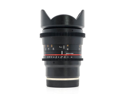 Samyang 16mm T2.6 Cine ED AS UMC - Geschikt voor Sony FE