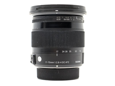 Sigma 17-70mm f/2.8-4 DC Macro OS HSM Contemporary - Geschikt voor Canon EF-S