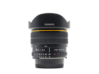 Rokinon 8mm f/3.5 UMC CS II - Nikon Mount
