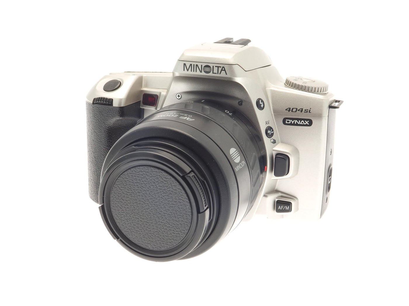Minolta Dynax 404si + 35-70mm f3.5-4.5 AF Lens · hoofdafbeelding