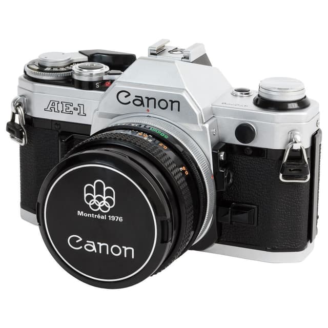 Reflex AE-1 - Zwart/Grijs + Canon FD 50mm f/1.8 f/1.8 · hoofdafbeelding