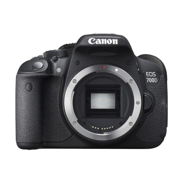 EOS 700D Spiegelreflex - Zwart + Canon EF-S 18-135mm f/3.5-5.6 IS STM lens · hoofdafbeelding