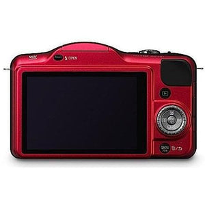 Lumix DMC-GF3 - Red/Black + Panasonic Lumix G Vario 14-42mm f/3.5-5.6 ASPH f/3.5-5.6