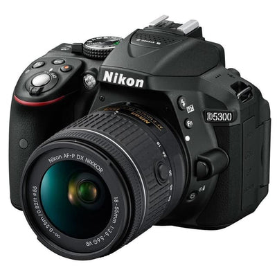 SLR D5300 - Zwart + Nikon AF-P DX Nikkor 18-55mm f/3.5-5.6G VR f/3.5-5.6
