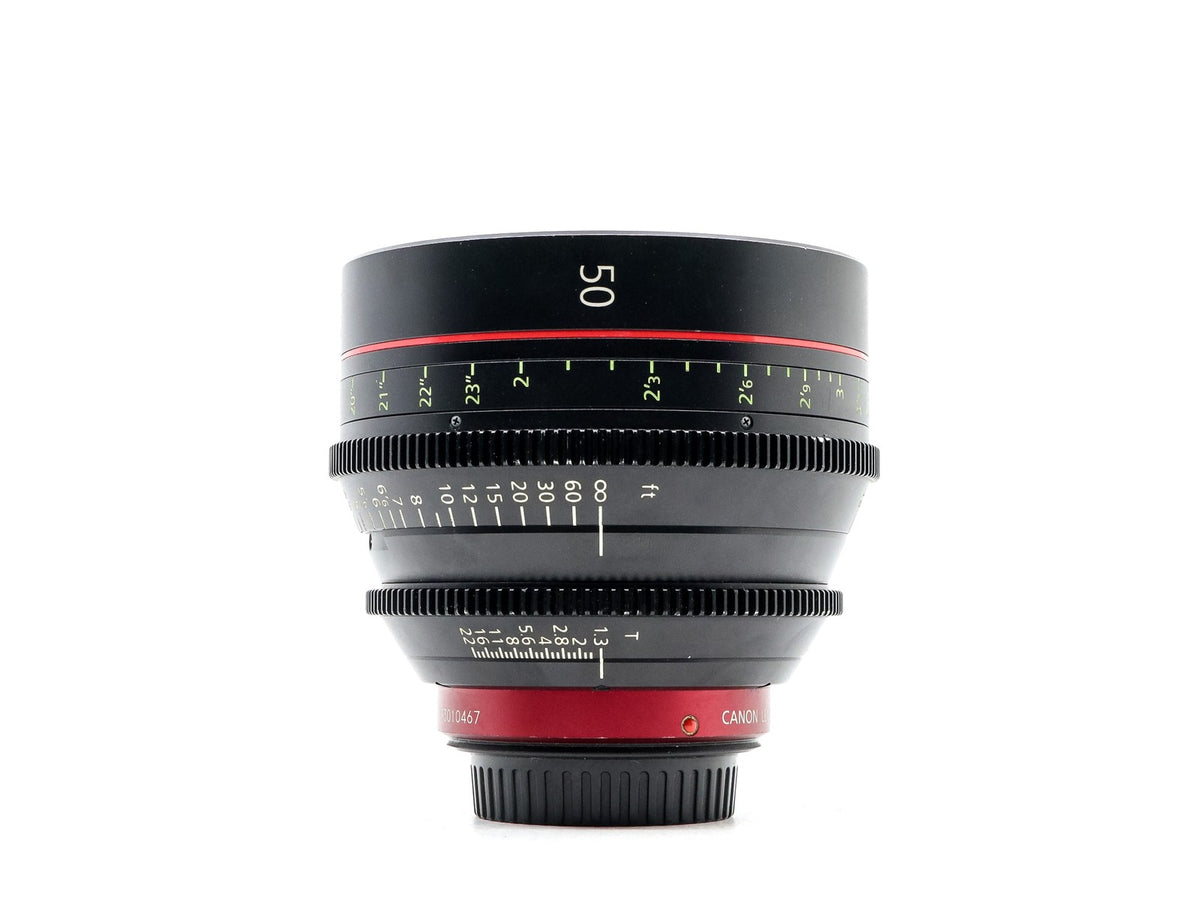 Canon CN-E 50mm T1.3 L - EF Fit · hoofdafbeelding