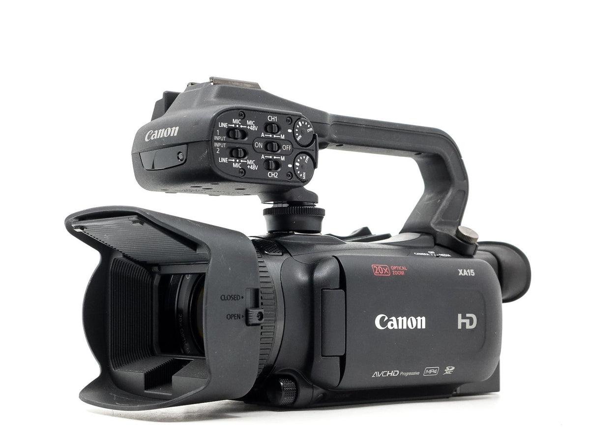 Canon XA15 Camcorder · hoofdafbeelding
