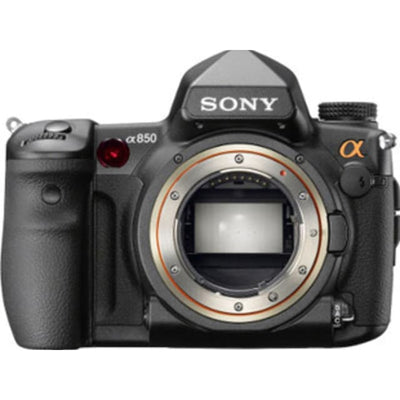 Alpha DSLR-A850 Spiegelreflex - Zwart + Carl Zeiss