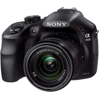 Reflex Alpha a3000 - Zwart + Sony E 18-55mm f/3.5-5.6 OSS