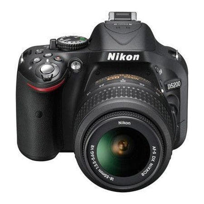 SLR D5200 - Zwart + Nikon AF-X DX Nikkor 18-55mm f/3.5-5.6G VR f/3.5-5.6
