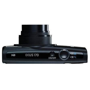 IXUS 170 Compact Camera - Black + Canon Zoom Lens 12x IS 25–300mm f/3.6–7.0 f/3.6–7.0