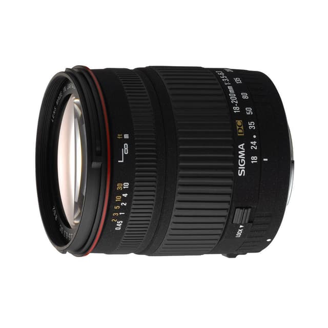 Sigma Nikon AF 18-200mm f/3.5-6.3 Lenzen · hoofdafbeelding