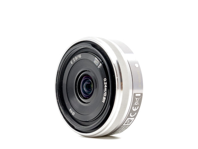 Sony E 16mm f/2.8 - segunda mano - excelente estado - foto principal - SKU 3711625 - Camera Market