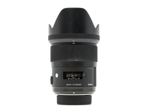 Sigma 35mm F 1 4 Dg Hsm Art Nikon Fit - segunda mano - excelente estado - foto principal - SKU 3794328 - Camera Market