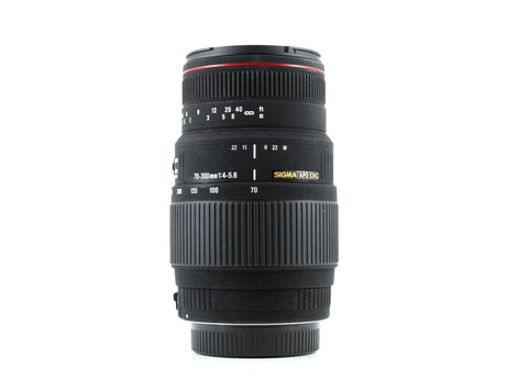 Sigma 70-300mm f/4-5.6 APO DG Macro - Sigma SA Fit - segunda mano - buen estado - detalle 4 de 5 - SKU 3584862 - Camera Marke