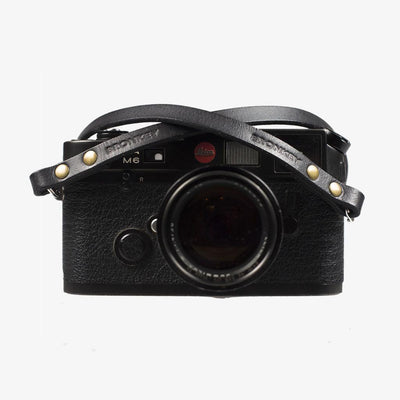 Berlin #101 - Zwarte Leren Camerariem