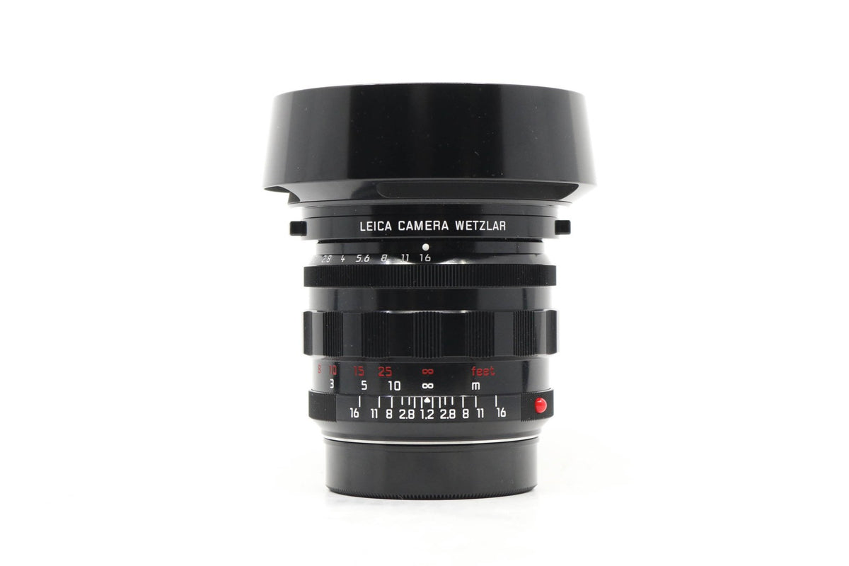 Leica 50mm f/1.2 Noctilux-M ASPH Black Gloss Finish [11731] · hoofdafbeelding