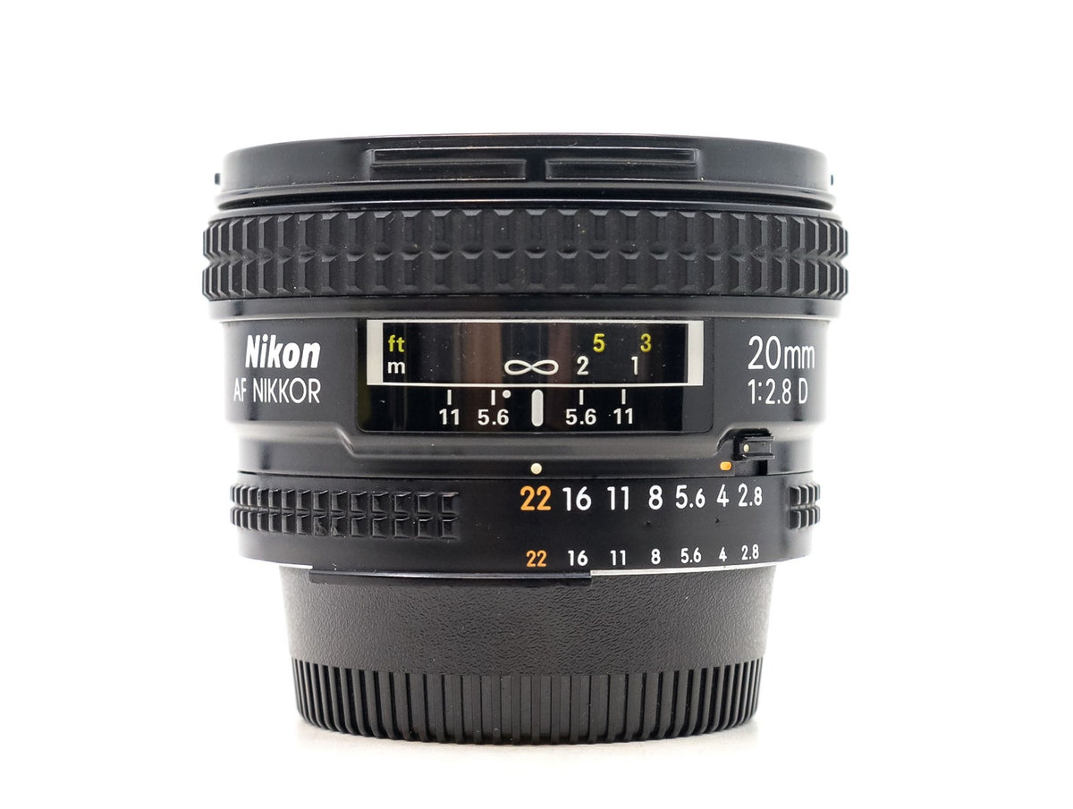 Nikon AF Nikkor 20mm f/2.8D · hoofdafbeelding