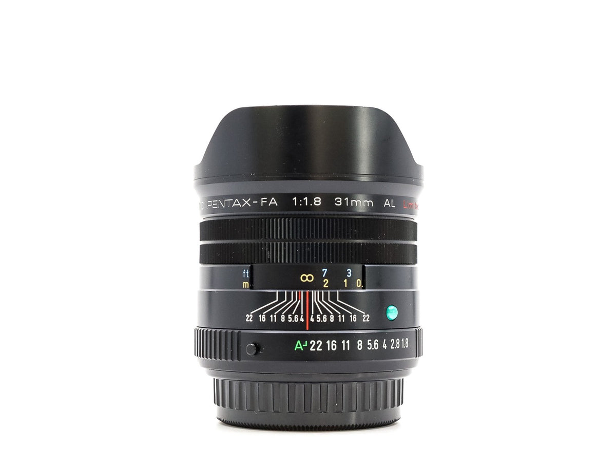 Pentax SMC Pentax-FA 31mm f/1.8 AL Limited · hoofdafbeelding