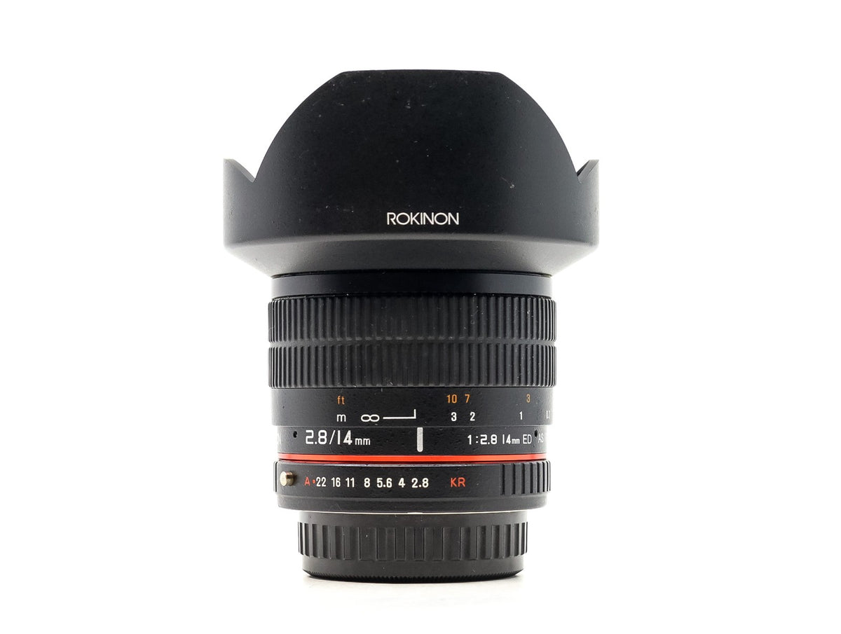Rokinon 14mm f/2.8 IF ED UMC - Pentax Fit · hoofdafbeelding