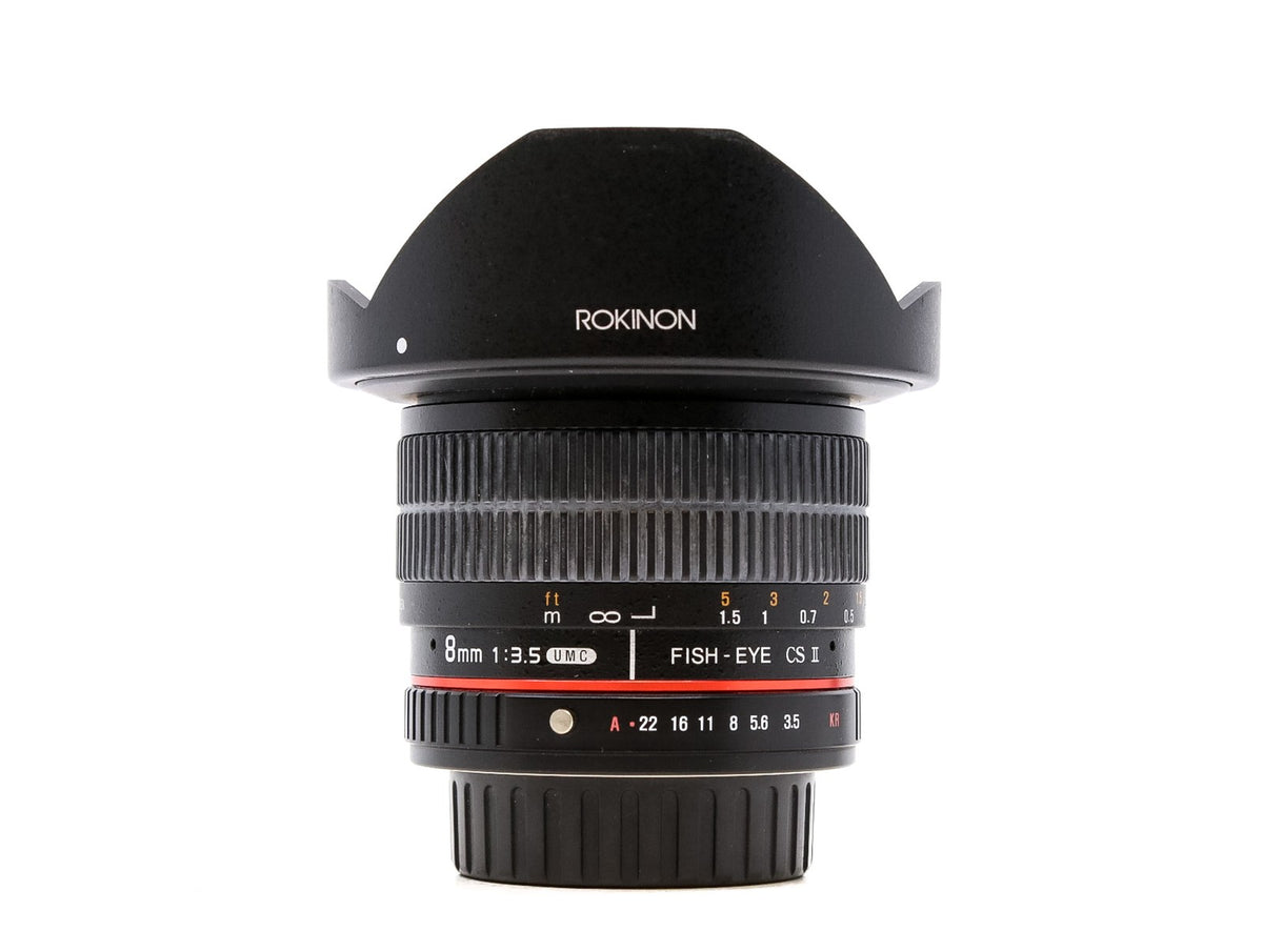 Rokinon 8mm f/3.5 UMC CS II - Pentax Fit · hoofdafbeelding