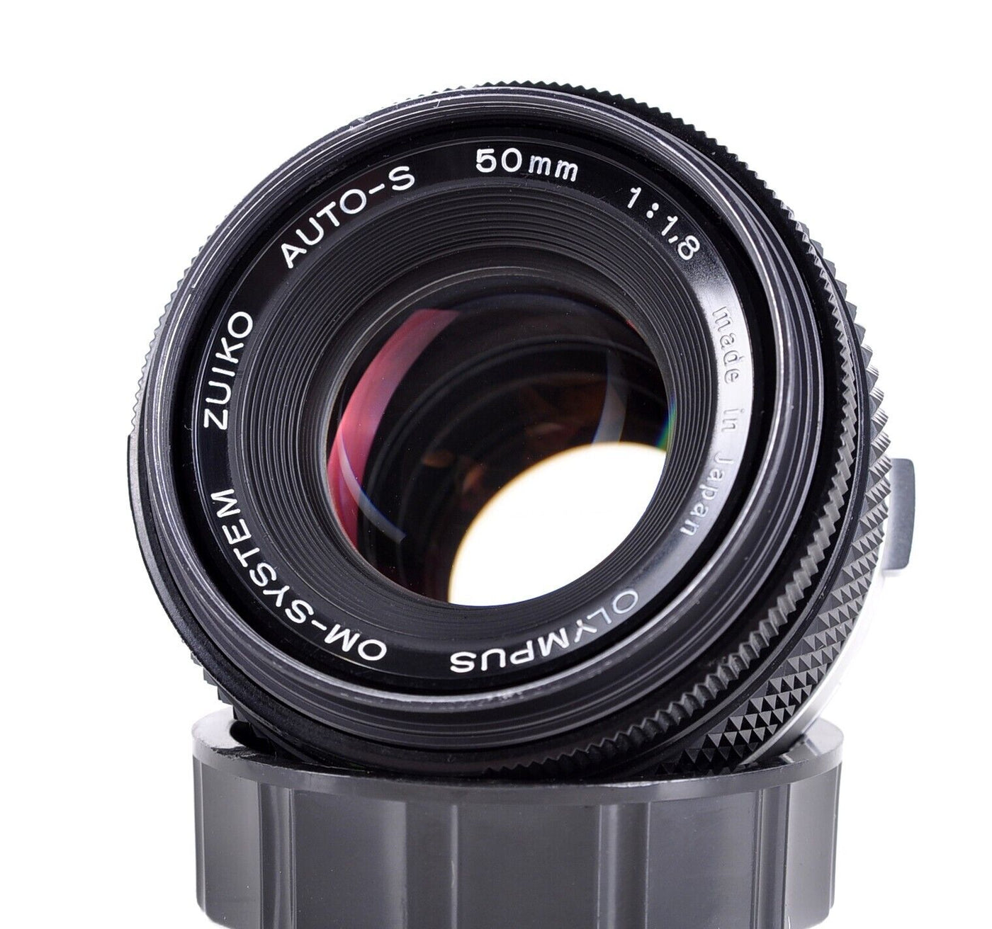 Olympus OM Zuiko Auto-S 50 mm 1:1,8 Lens · hoofdafbeelding