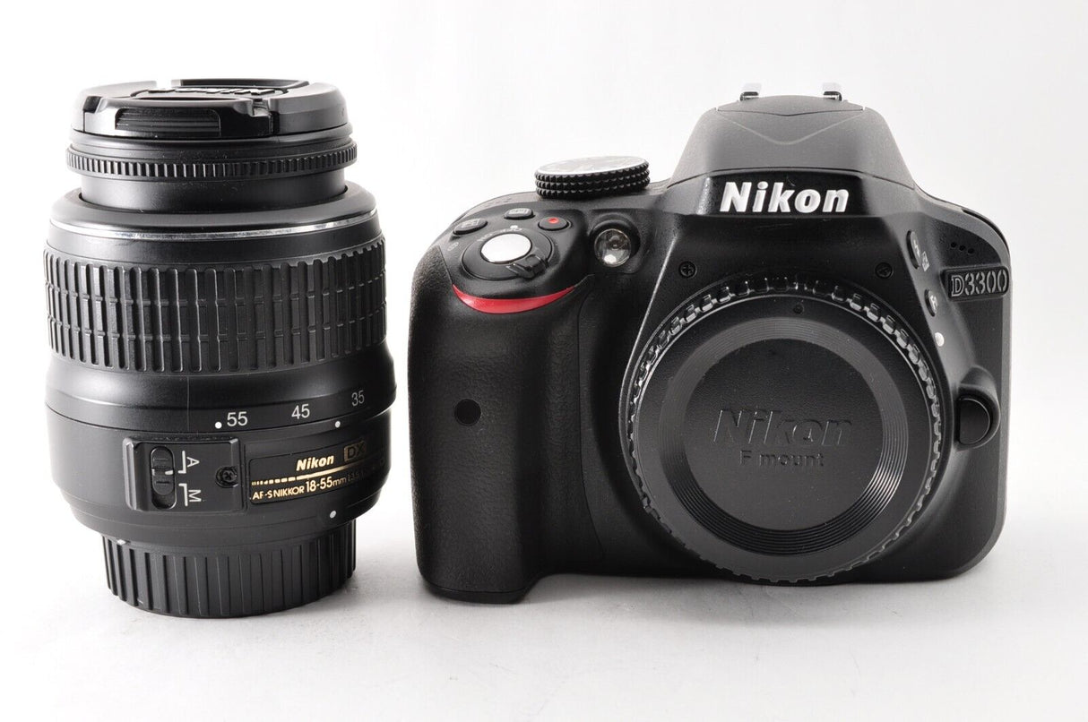 Nikon D3300 24,1 MP DSLR AF-S DX 18-55 mm f/3,5-5,6 G ED II