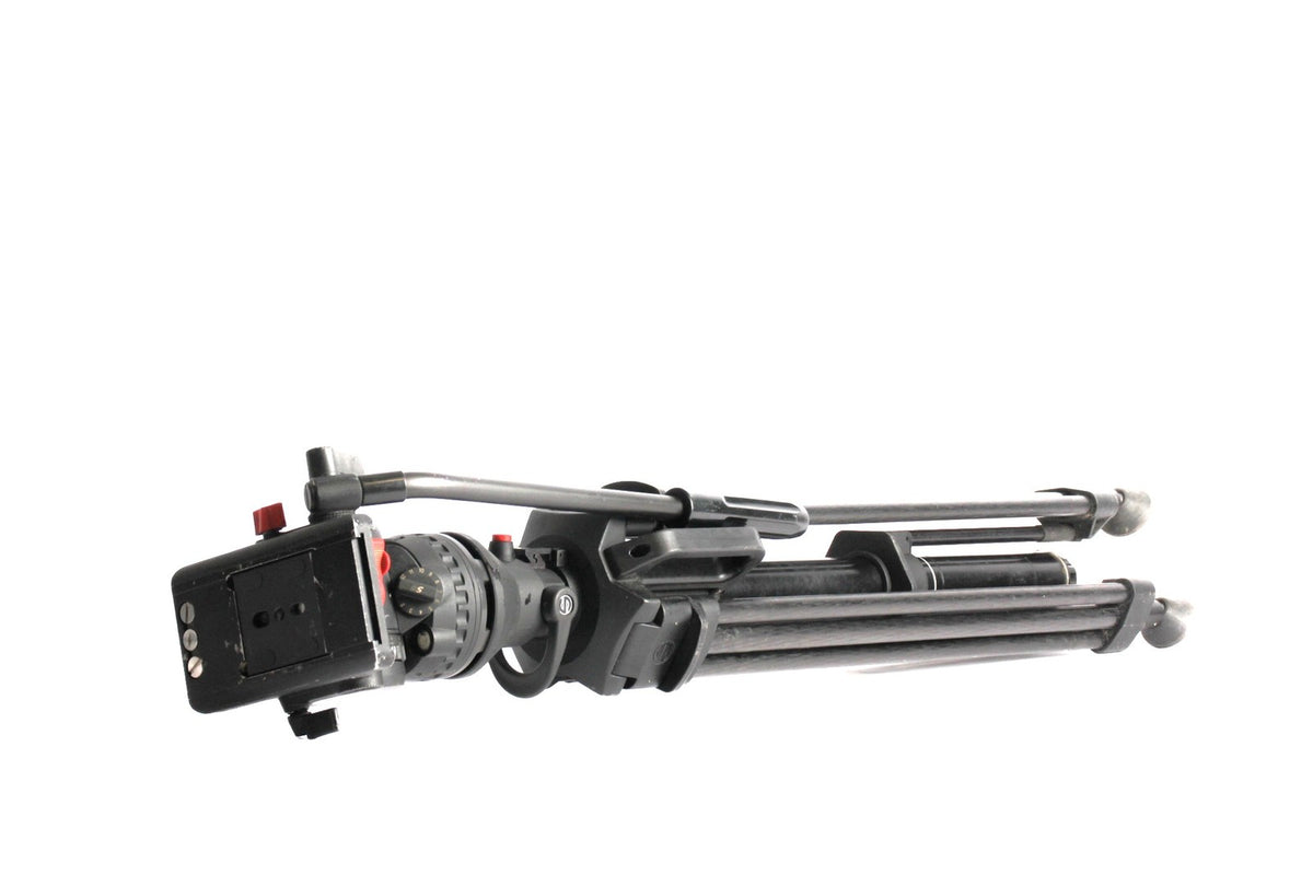 Sachtler Hot Pod CF 10 Carbon Fibre Tripid with DV 12 SB Head · hoofdafbeelding