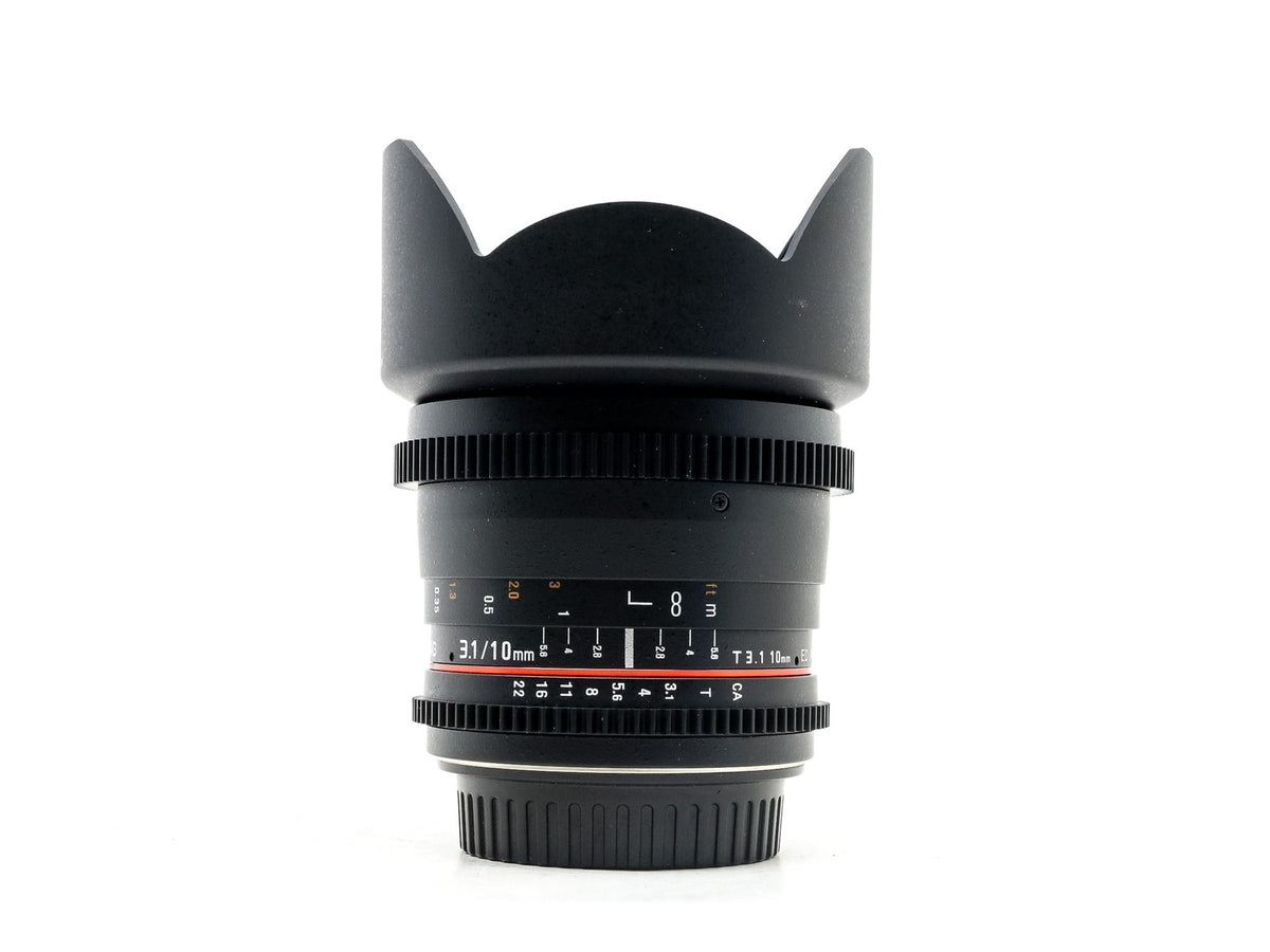 Samyang 10mm T3.1 Cine ED AS NCS CS - Canon EF-S Fit · hoofdafbeelding