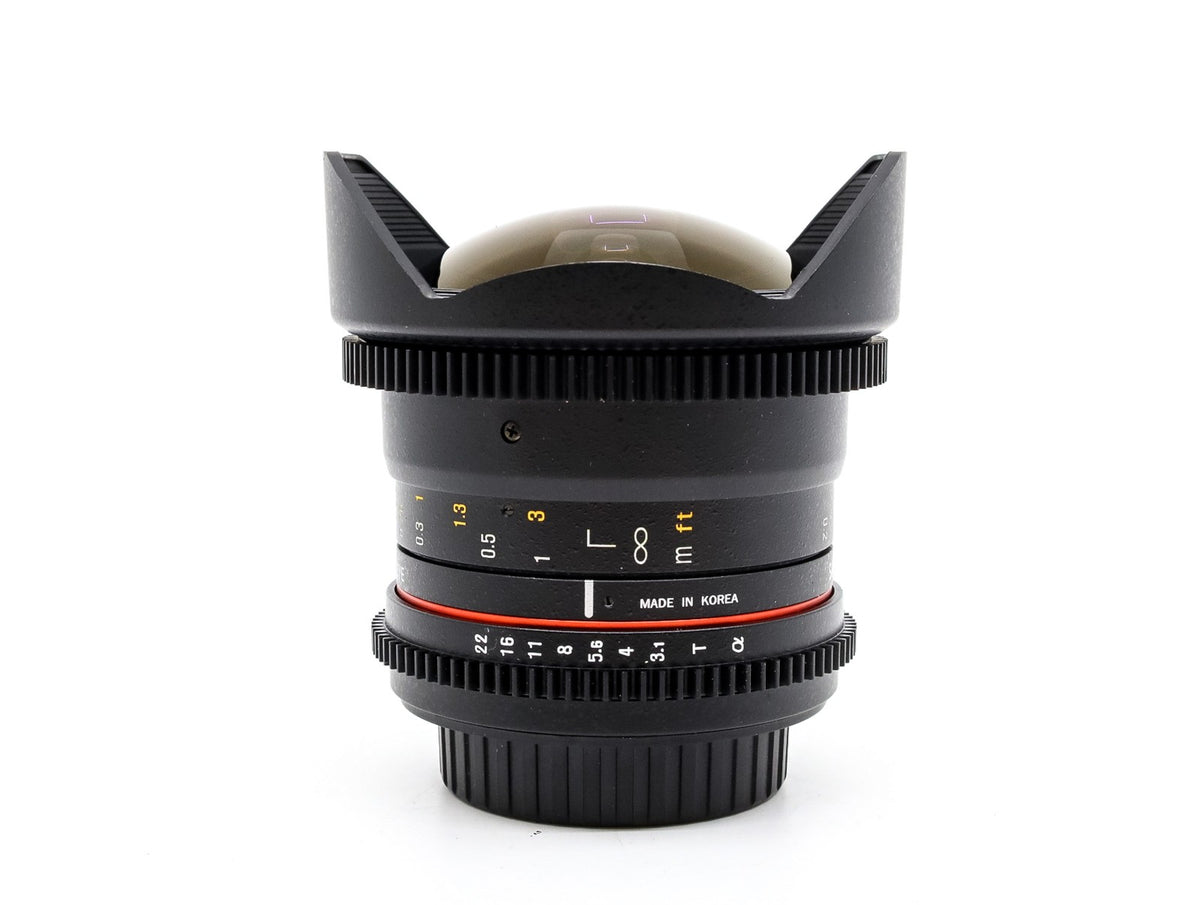Samyang 12mm T3.1 Cine VDSLR ED AS NCS Fisheye - Sony FE Fit · hoofdafbeelding