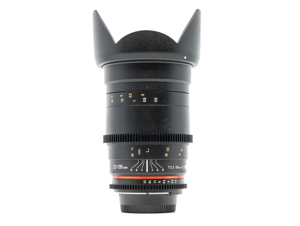Samyang 135mm T2.2 VDSLR ED UMC - Nikon fit · hoofdafbeelding