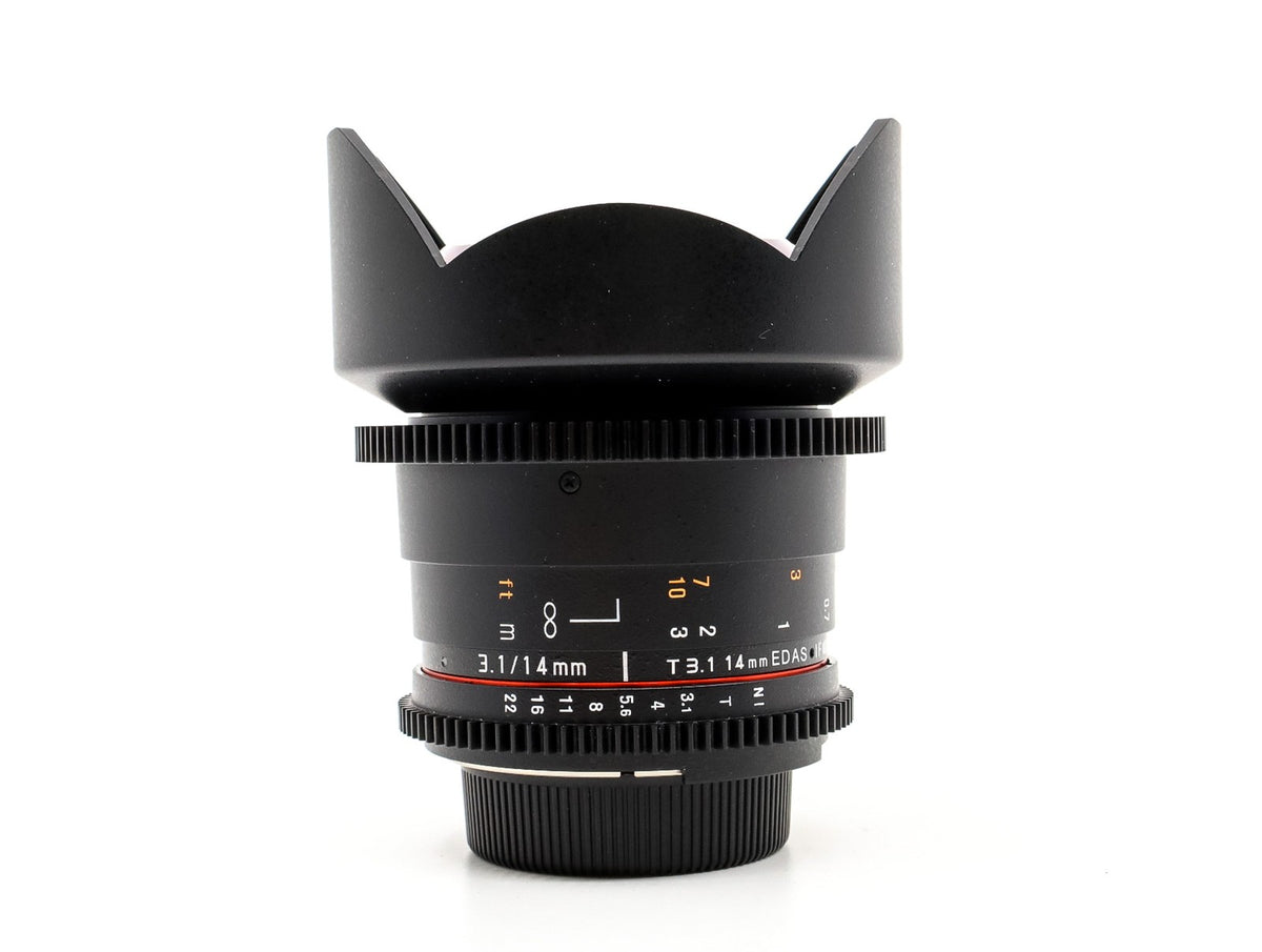 Samyang 14mm T3.1 Cine ED AS IF UMC - Nikon Fit · hoofdafbeelding