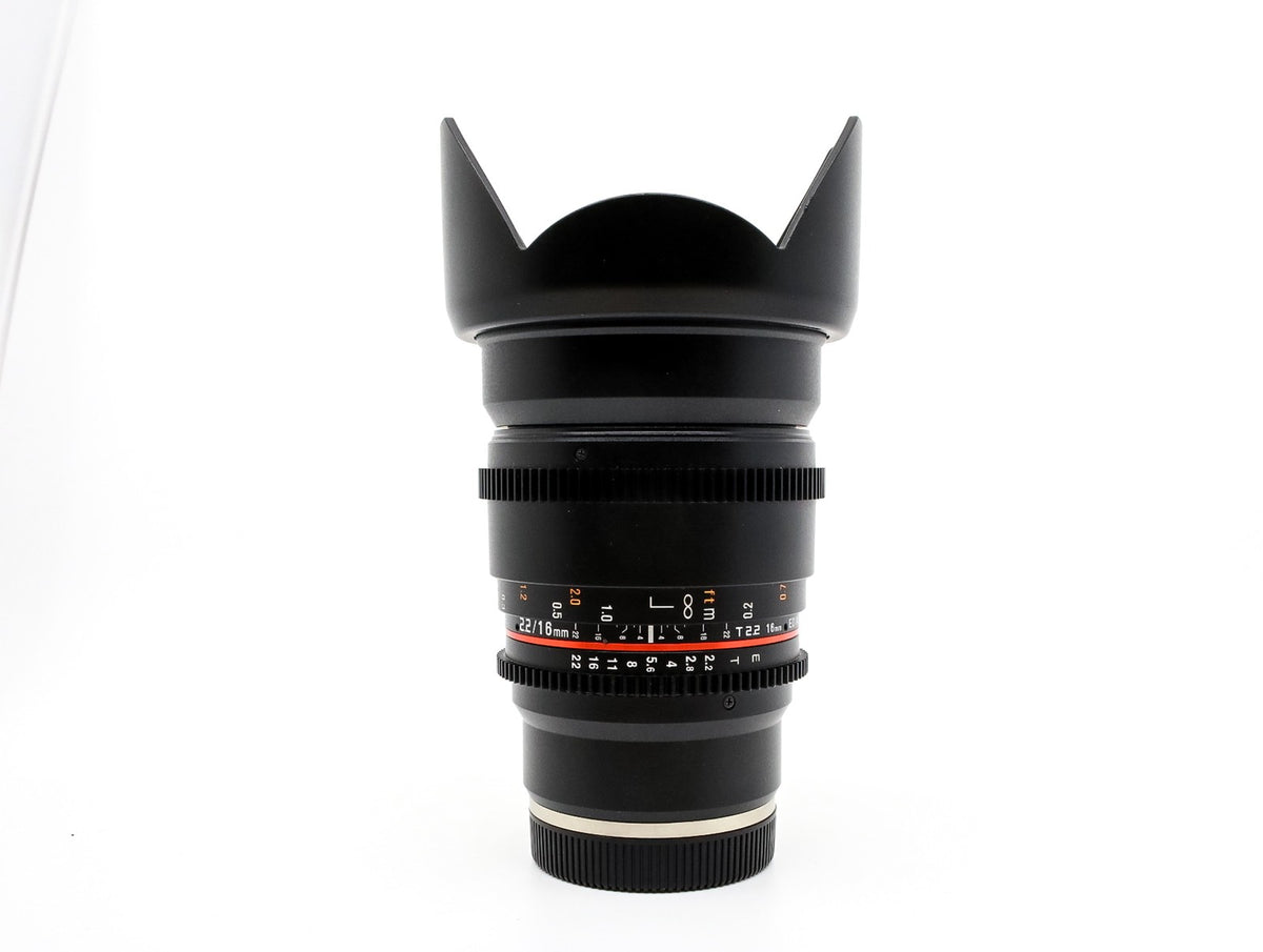 Samyang 16mm T2.2 VDSLR ED AS UMC CS II - Sony E Fit · hoofdafbeelding