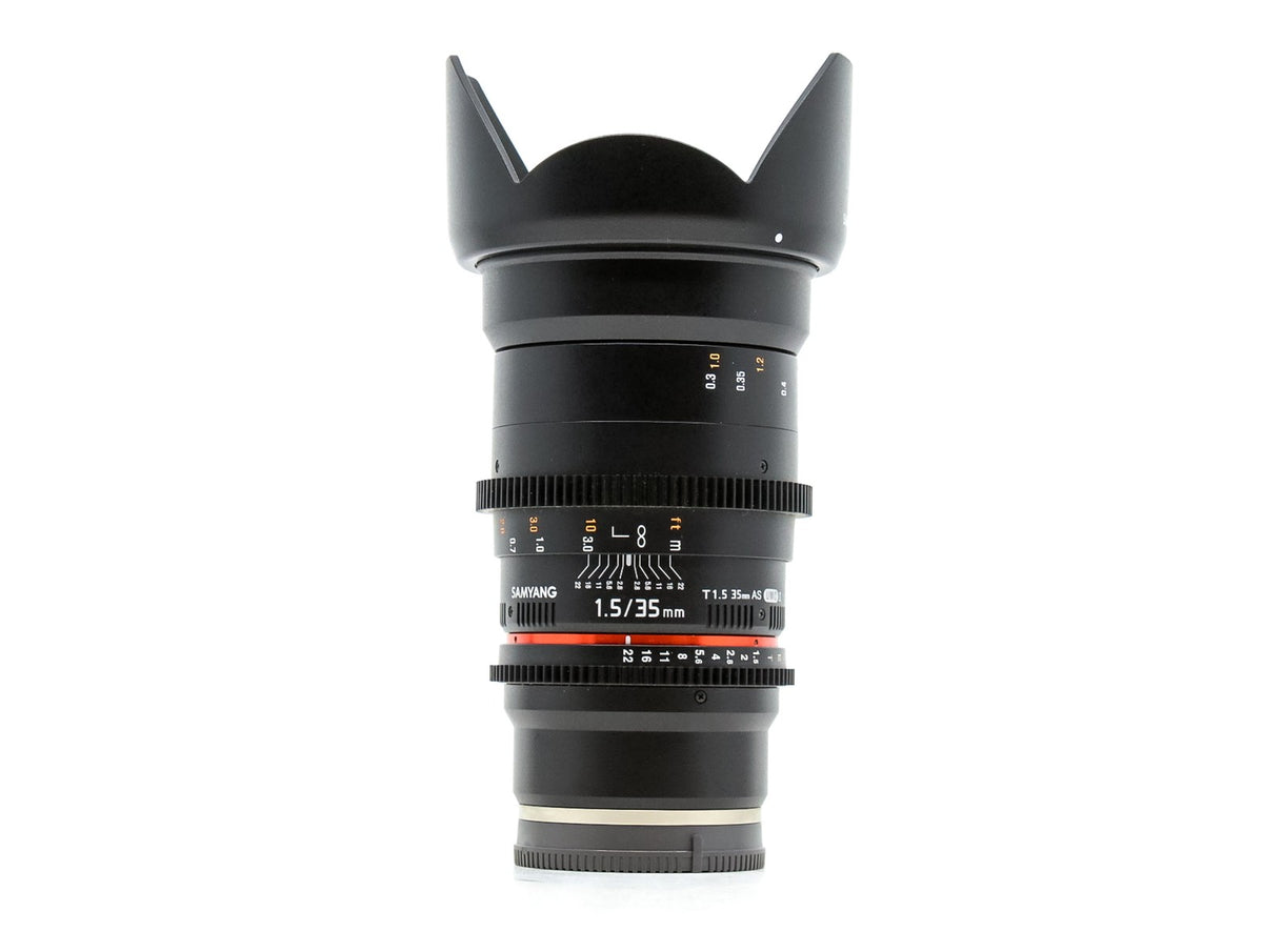 Samyang 35mm T1.5 AS UMC II - Sony FE Fit · hoofdafbeelding