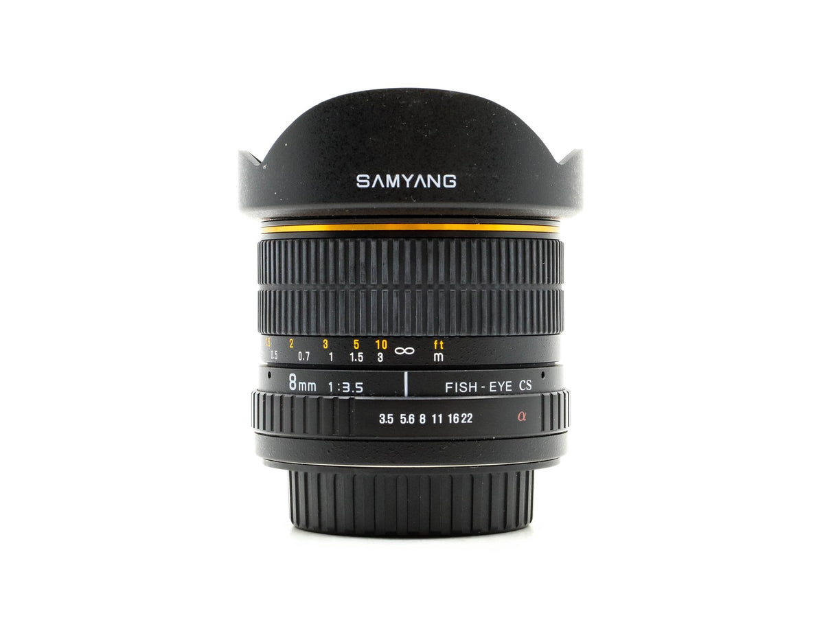 Samyang 8mm f/3.5 CS - Sony A Fit · hoofdafbeelding