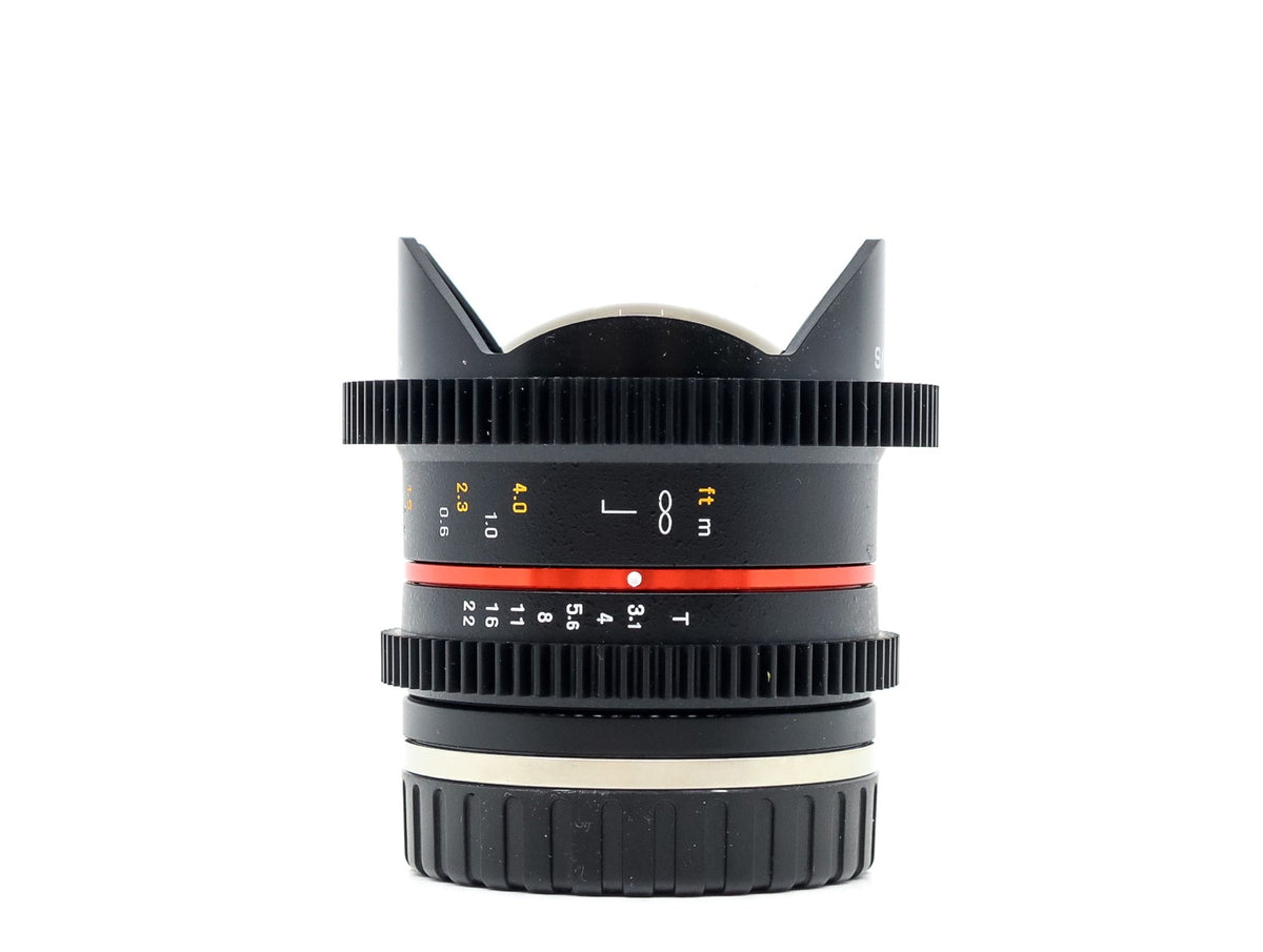 Samyang 8mm T3.1 Cine VDSLR UMC II - Sony FE fit · hoofdafbeelding