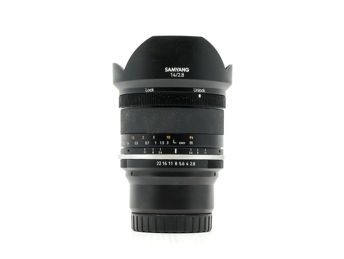 Samyang MF 14mm f/2.8 MK2 - Canon EF-M Fit · hoofdafbeelding