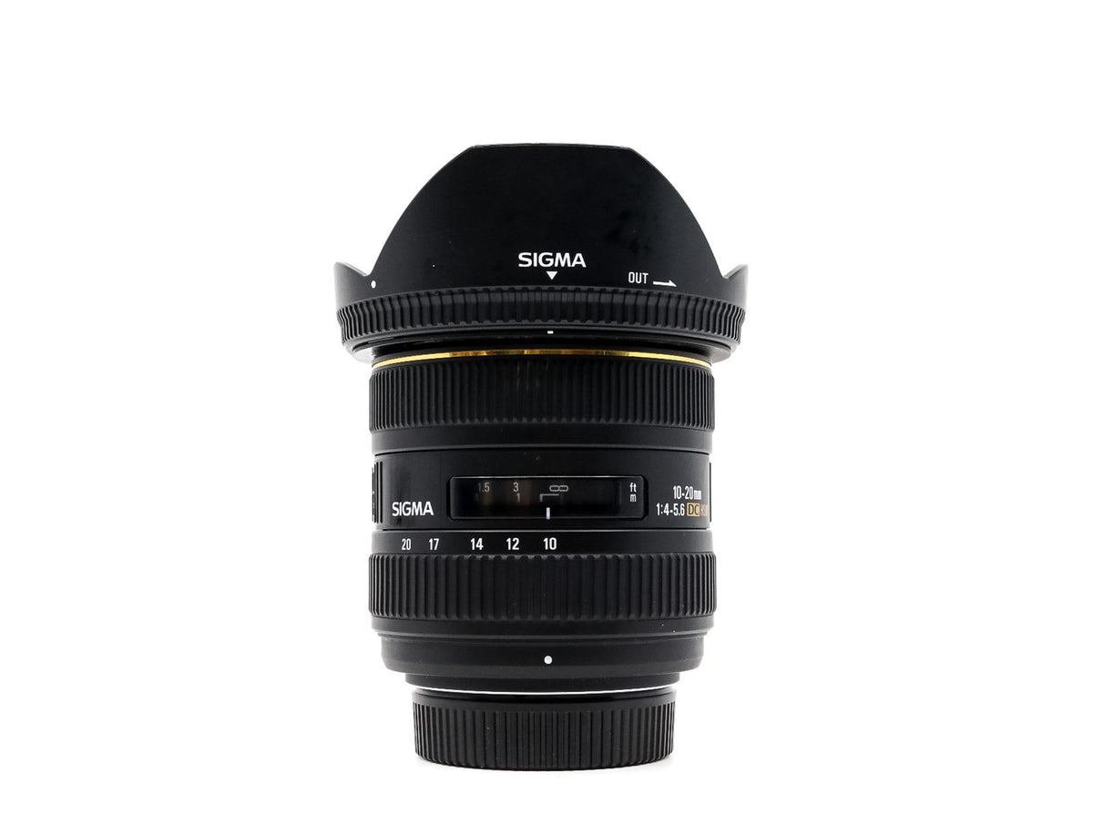 Sigma 10-20mm f/4-5.6D EX DC HSM - Nikon Fit · hoofdafbeelding