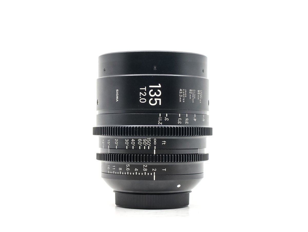 Sigma 135mm T2 FF High Speed - Canon EF fit · hoofdafbeelding