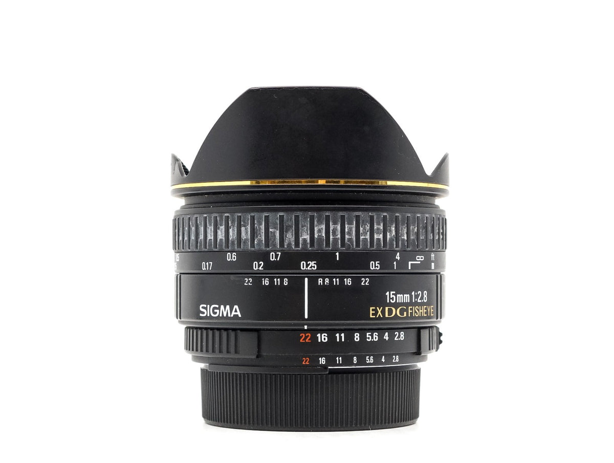 Sigma 15mm f/2.8 EX DG Fisheye - Nikon Fit · hoofdafbeelding