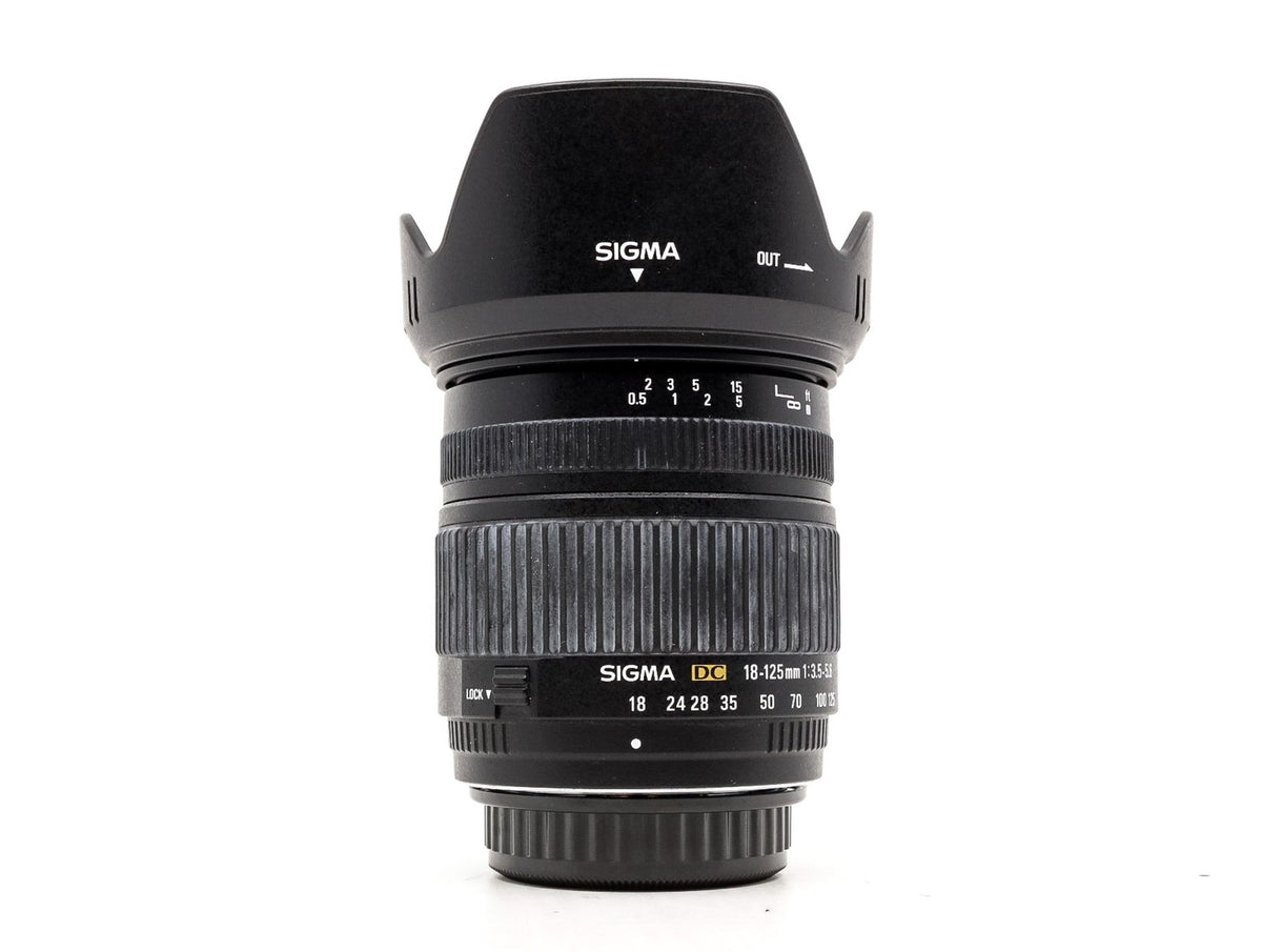 Sigma 18-125mm f/3.5-5.6 DC - Pentax Fit · hoofdafbeelding