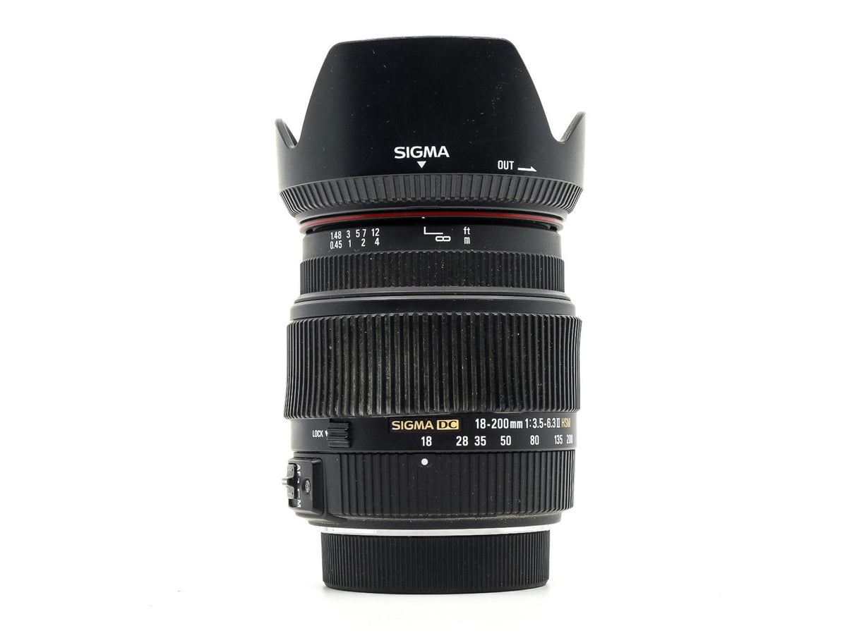 Sigma 18-200mm f/3.5-6.3 II DC HSM - Pentax Fit · hoofdafbeelding