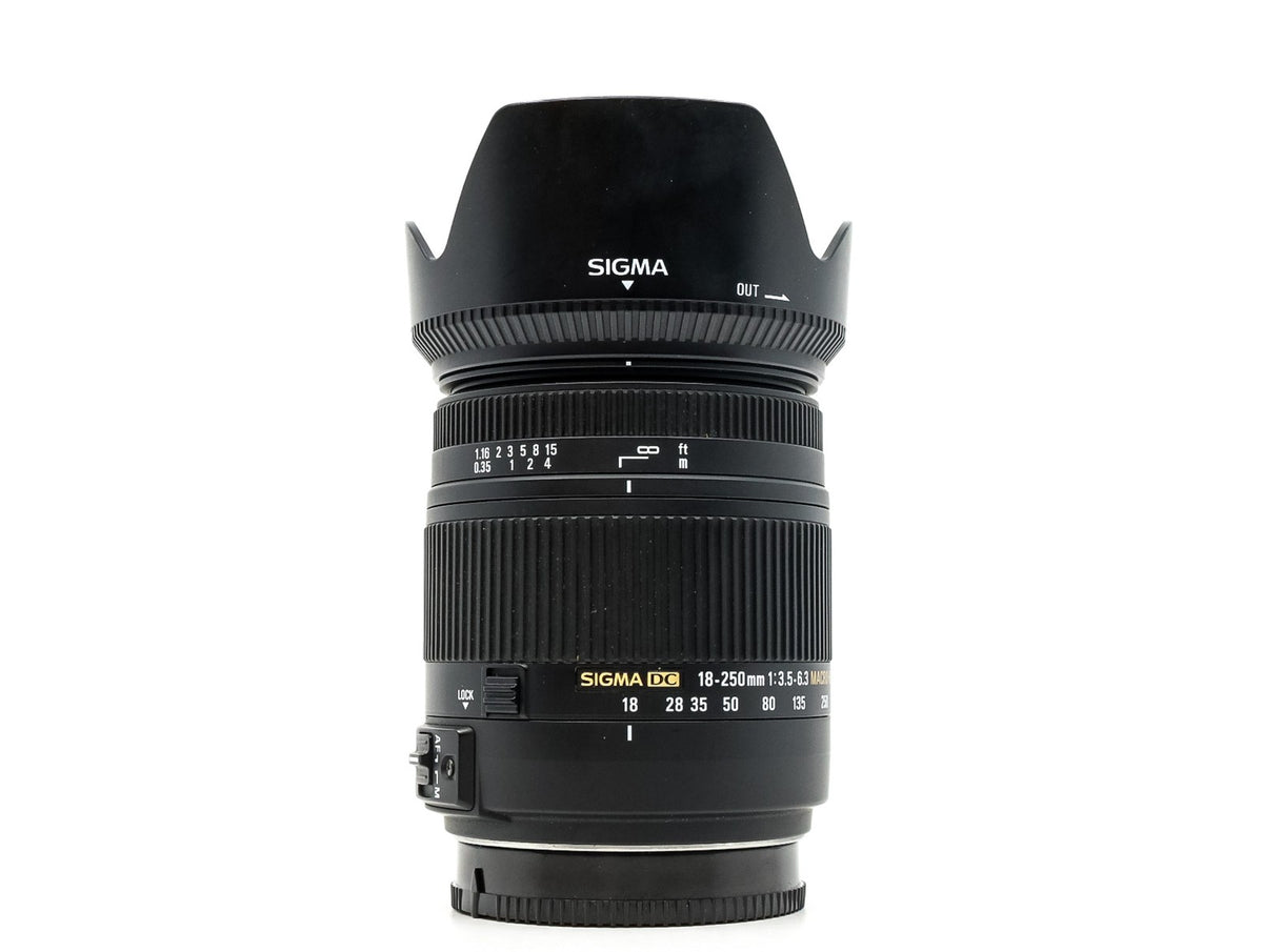 Sigma 18-250mm f/3.5-6.3 DC Macro HSM - Sony A Fit · hoofdafbeelding