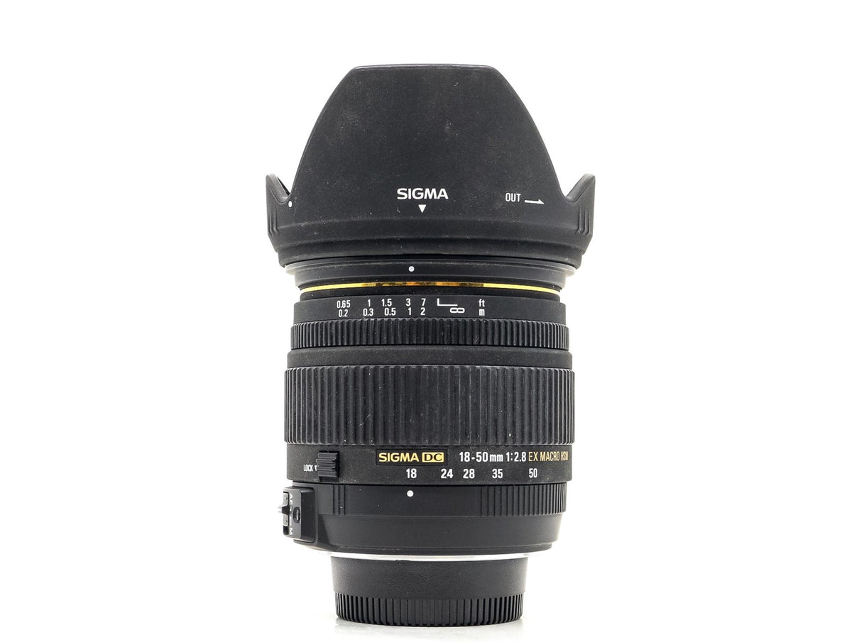 Sigma 18-50mm f/2.8 EX DC Macro HSM - Nikon Fit · hoofdafbeelding