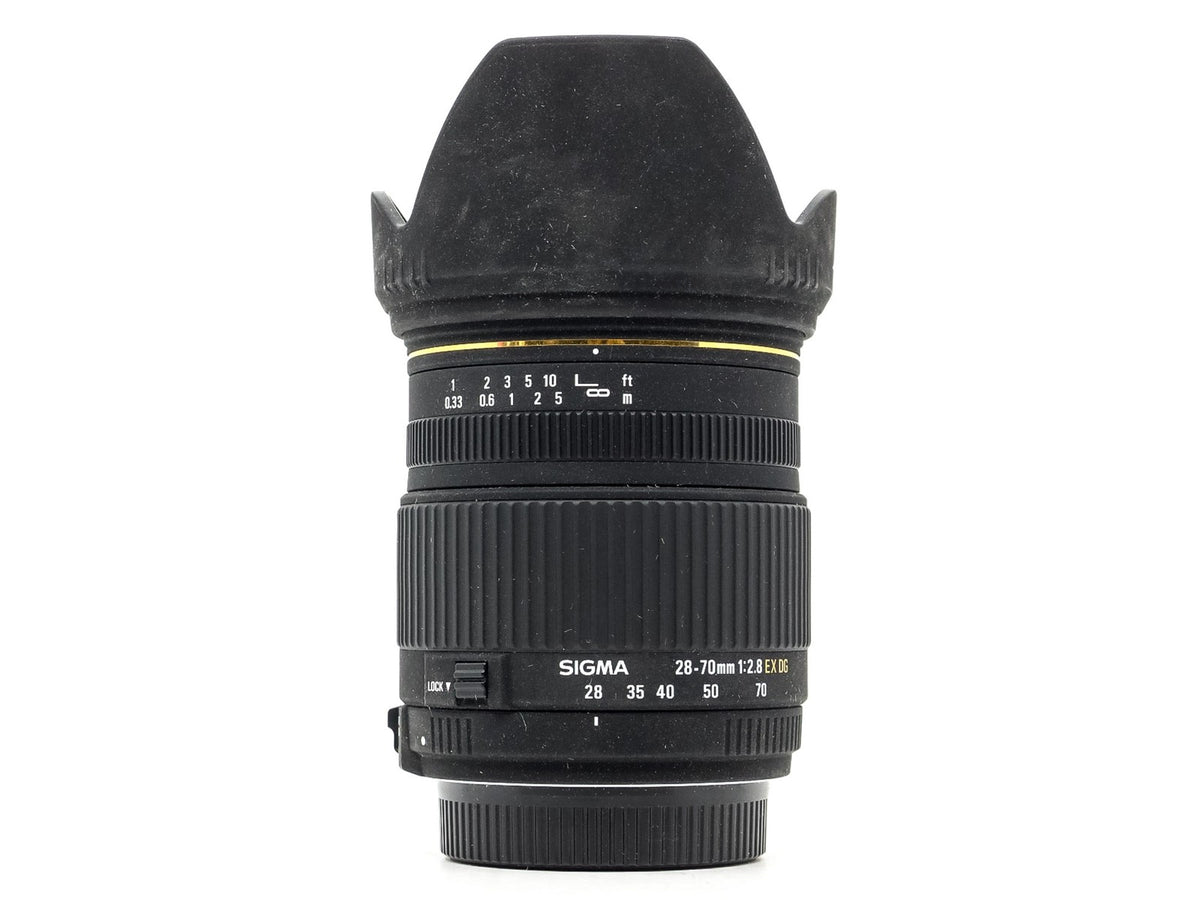 Sigma 28-70mm f/2.8 EX DG - Sigma SA Fit · hoofdafbeelding