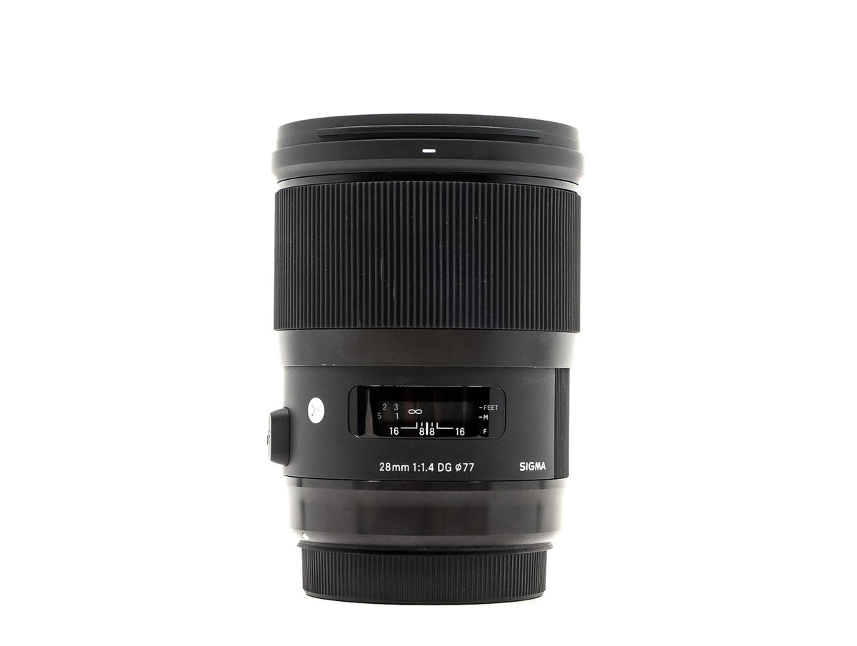Sigma 28mm f/1.4 DG HSM ART - Canon EF fit · hoofdafbeelding