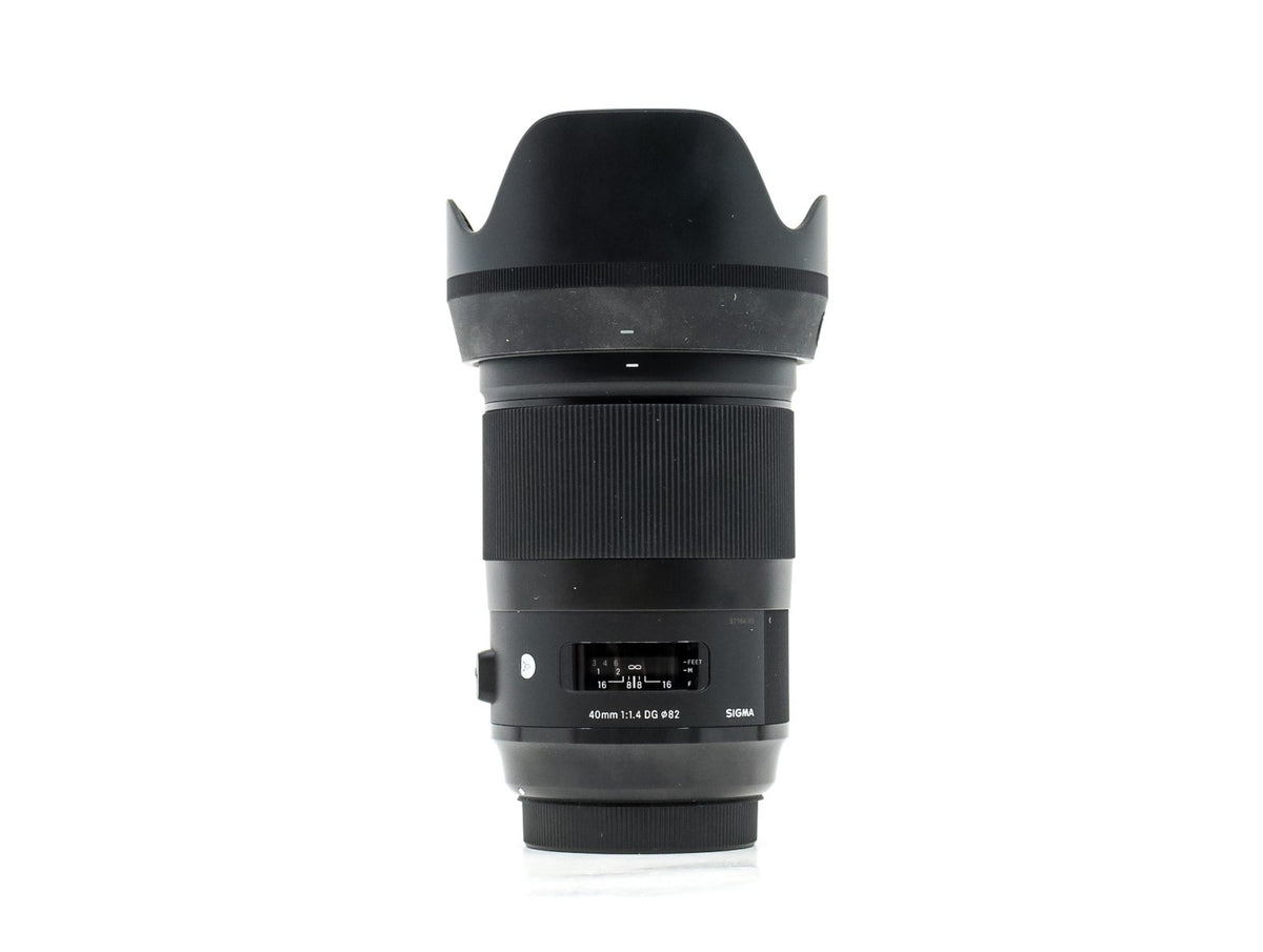 Sigma 40mm f/1.4 DG HSM ART - Canon EF fit · hoofdafbeelding