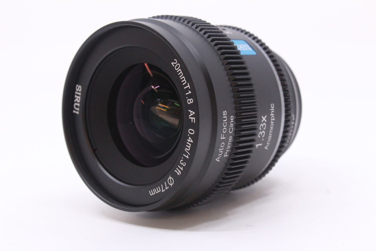 Sirui 20mm T1.8 1.33x Anamorphic [Neutral Flare] - Sony E Fit · hoofdafbeelding