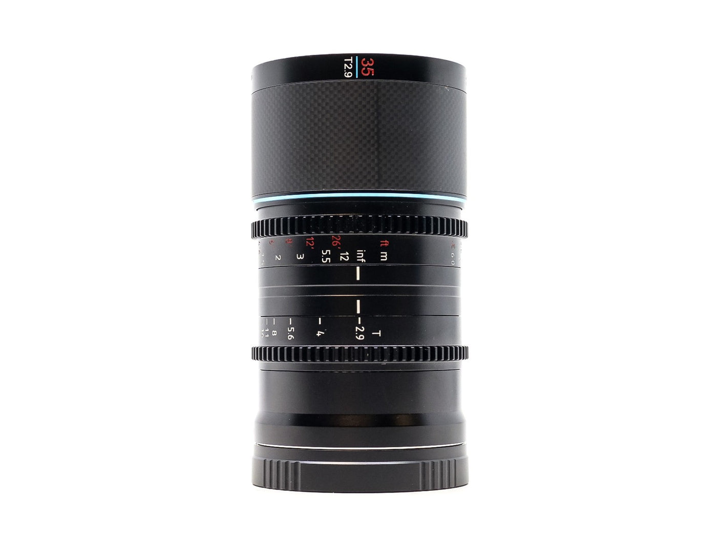 Sirui Saturn 35mm T2.9 1.6x Anamorphic [Blue Flare] - DL Fit · hoofdafbeelding
