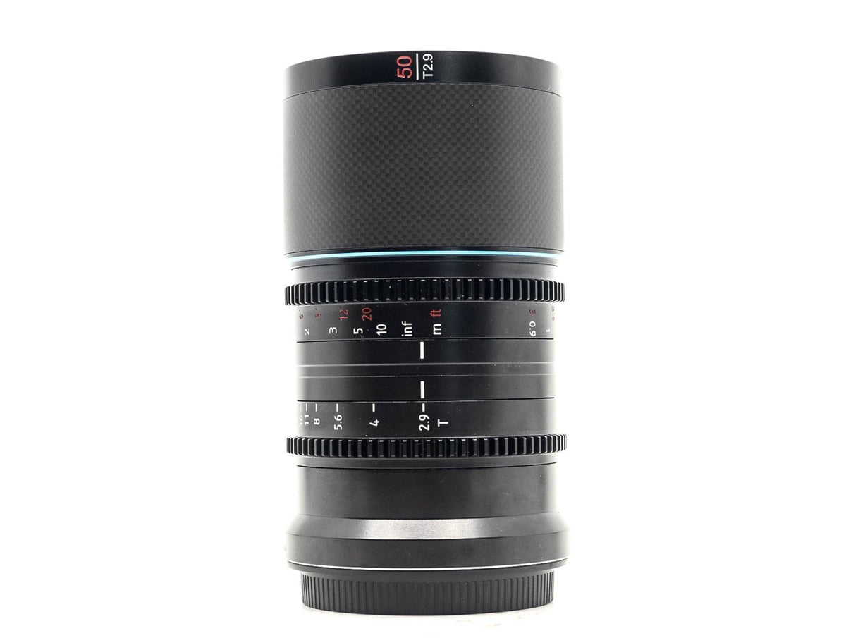 Sirui Saturn 50mm T2.9 1.6x Anamorphic [Neutral Flare] - Nikon Z Fit · hoofdafbeelding